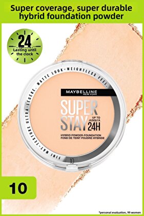 بودرة أساس سوبر ستاي هايبرد - 10