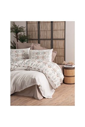 مجموعة سرير مزدوج من سلسلة كاندي Asilo Brown