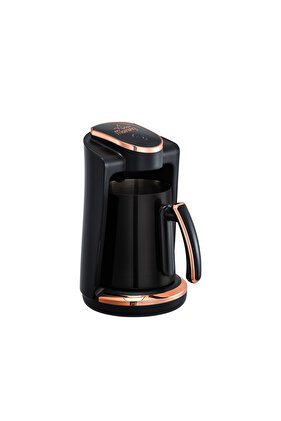 ماكينة تحضير القهوة التركية LI23201S، وعاء مزدوج الفوهة من الفولاذ المقاوم للصدأ، 8.4 أونصة - 4 أكواب