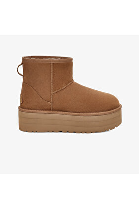 Women's Boots1134991 W Classic Mini Platform Chestnut (tan)
