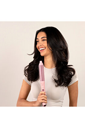 كلارا الفرشاة الحرارية النحيفة(وردي)