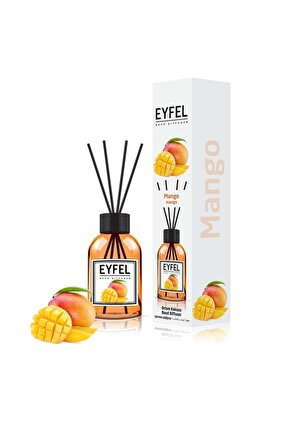 Parfum de cameră cu bețișoare Eyfel, Mango, 120 ml