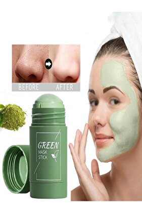 Masca Facială Stick cu Ceai Verde – Curățare Ten, Eliminare Puncte Negre și Sebum