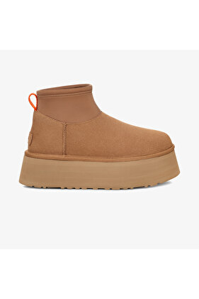 Női lapos talp logóval nyomtatott kényelmes sport stílusú barna csizma és csizma 1168170 -TABA