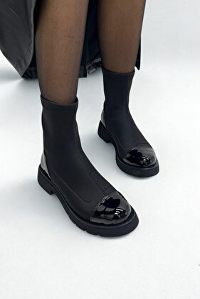 Černé strečové dámské boty Scuba Diver P9069