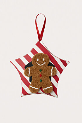 Kadın Ginger Breadman Kutulu Yılbaşı Soket Çorap