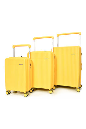 مجموعة شنط 3 قطع ضد الكسر من البولي بروبلين