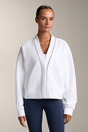 Pamuk karışımlı heavy weight pike hırka