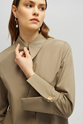 Poplin Shirt - Wide Cuffed
