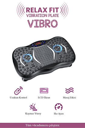 Vibro Vibration Plate Egzersiz Ve Titreşimli Basen Karın Kol Bacak Spor Aleti