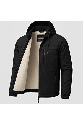 Erkek Su ve Rüzgar Geçirmez Premium Mont Ceket