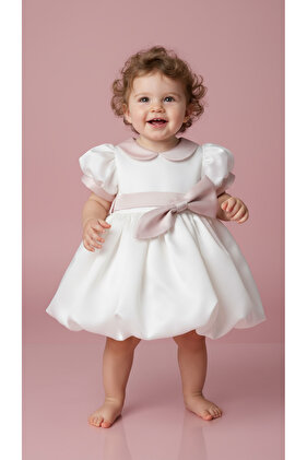 فستان للأطفال الرضع / فستان خاص للمناسبات وعيد الميلاد للفتيات الصغيرات