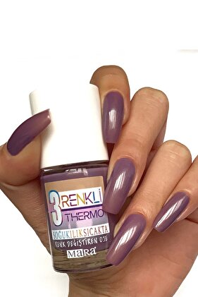 Thermo Tricolour Nail Polish11 ML Capri*48