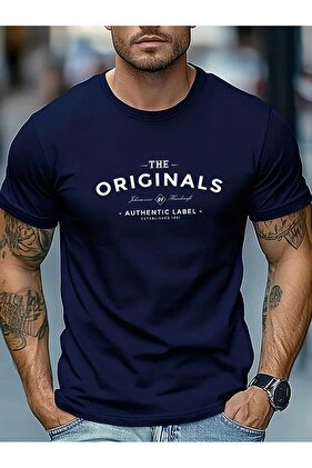 Унисекс тениска с предварително принтиран дизайн The Originals