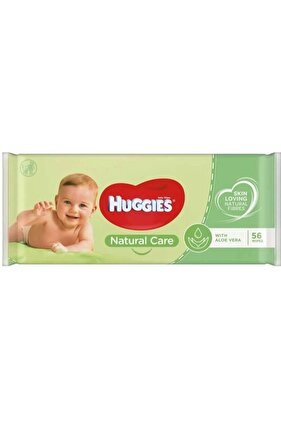 Natural Care Sensitive Baby Wipes - 56 Pack (Unscented)