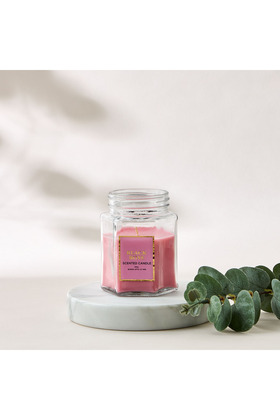 Black Rose Scented Jar Candle - 150 gms