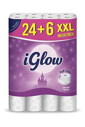 Hartie igienica 24+6 rolls, 3 straturi, 18m/rola