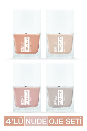 Nude Serisi Oje Seti 4'lü