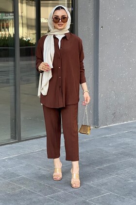 Hijab Trousers Set - Women