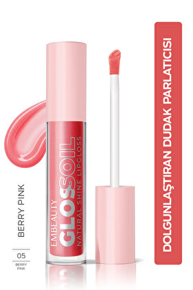 Berry Bloom No:3 Glossoil - Nemlendirici, Dolgunlaştırıcı Dudak Parlatıcısı