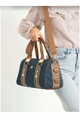 حقيبة يد وكتف نسائية من Justpolo موديل أسطواني