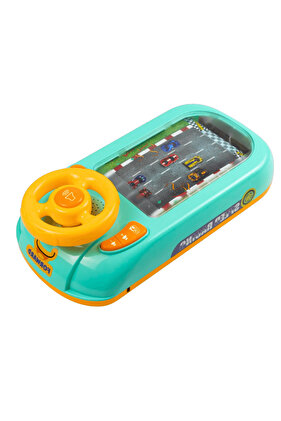 Jucărie Interactivă Cu Volan, Simulare de Condus cu Efecte Sonore și Educativă