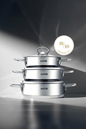 SILVER STEEL 6 PIECES SCALE SET