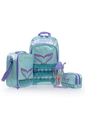 يو اس بولو. أسن. مجموعة حقائب مدرسية للبنات PLSET2500707