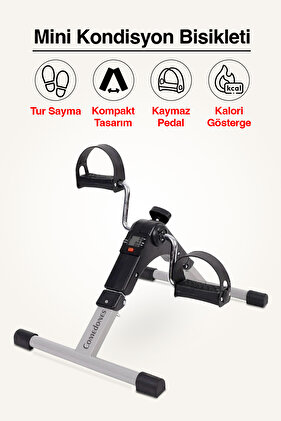 Mini Egzersiz Bisikleti Dijital Göstergeli Kondisyon Bisikleti