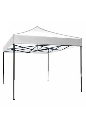 Cort de gradina tip Pavilion, 3 x 3m, Pliabil, cadru metalic