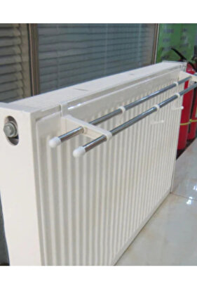 Suport dublu pentru uscare rufe, cu prindere pe calorifer, 60cm