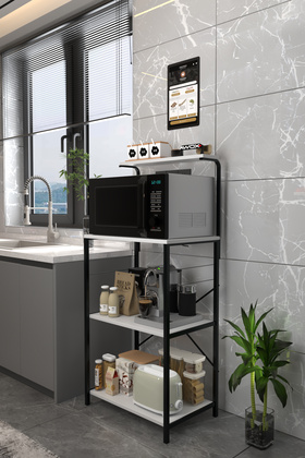 Mutfak Bangosu Çok Amaçlı Dolap Baharat, Kavanoz ve Fincanlık Organizer Düzenleyici