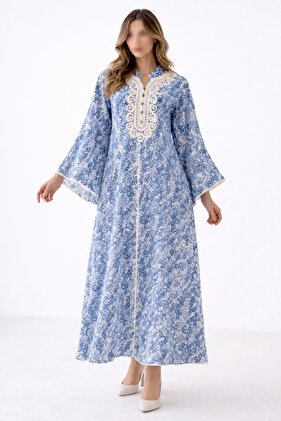 جلابية نسائي كويتي بتطريز انيق وفاخر