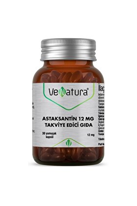 Astaksantin 12 Mg 30 Kapsül