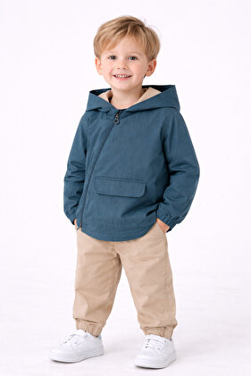 Erkek & Kız Kapüşonlu Yağmurluk & Rüzgarlık 1 - 5 Yaş