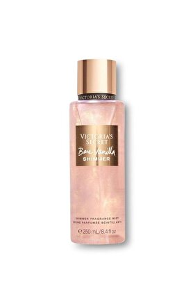 Spray de corp strălucitor, Victoria's Secret, Bare Vanilla Shimmer, Vanilie, 250 ml