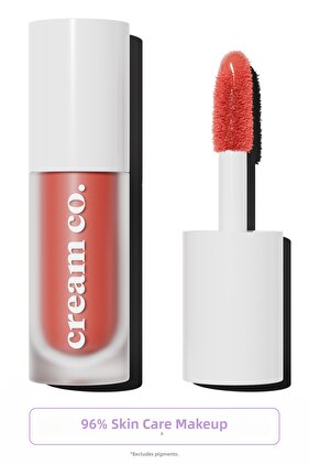 أحمر الخدود وأحمر الشفاه وظلال العيون بلون الخوخ الدافئ |   مكياج مرطب |   الخوخ |   حمض الهيالورونيك والببتيد