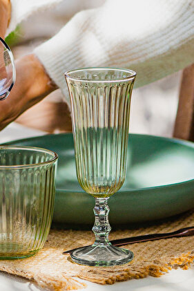 طقم كؤوس قهوة رائع مكون من 4 قطع باللون الأخضر 120 سم مكعب