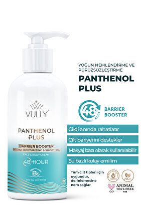 Panthenol Plus 48 Saate Kadar Yoğun Nemlendirici ve Onarıcı Yüz & Vücut Kremi 250 ml