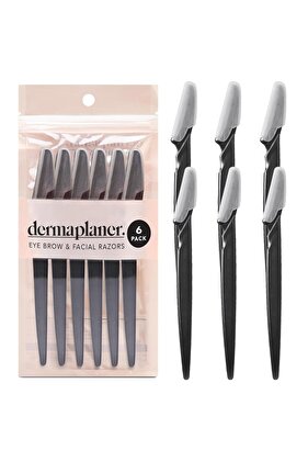 6PCS Lady shaver – Facial shaver for women and men – Eyebrow trimmer, shaver and skin care tool