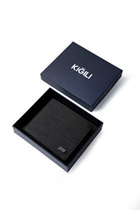 Desenli Para Bölmeli Hediye Kutulu Kartlık Cüzdan