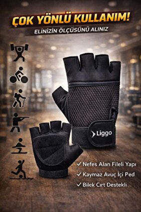 Hyper Bilek Cırtlı Ağırlık Eldiveni Fitness Eldiveni Body Eldiveni Sporcu Eldiveni