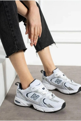 Beyaz Unisex Running Sneaker Ayakkabı