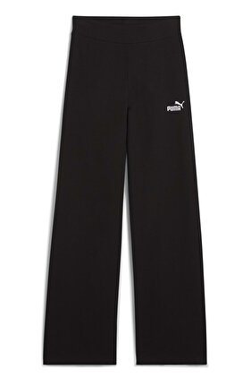 682428 ESS Logo High-Waist Leggings Kadın Tayt SİYAH