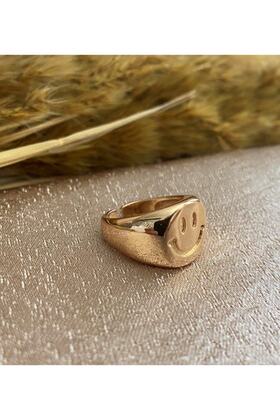 Gold Smile Yüzük - Ayarlanabilir