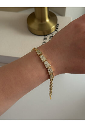 Premium Kuyumcu Model Bileklik | 14K Kaplama Görünümlü Çelik