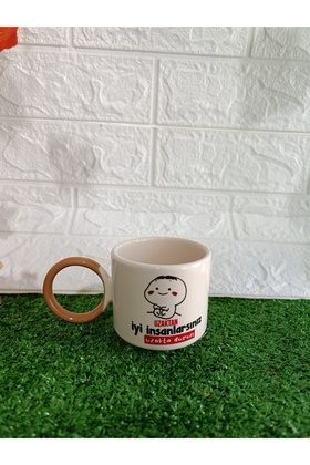 Kahve fincanı "Uzaktan iyi insanlarsınız uzakta durun"