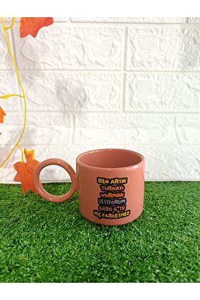 Kahve fincanı "Ben artık turnayı vurmak istiyorum"