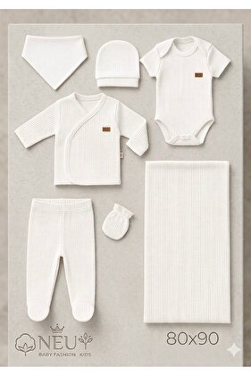 NEU KİDS- Raporlu 7'li set hastane çıkışı yenidoğan pamuklu