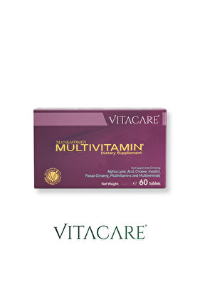 Multivitamin 60 Tablet | Erkek ve Kadınlar İçin Tam Vitamin & Mineral Kompleksi
